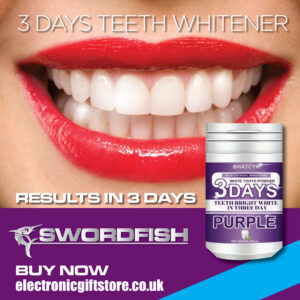 Purple Teeth Whitening Powder