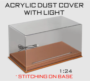 Illuminated Acrylic Dust Cover for Diecast Models