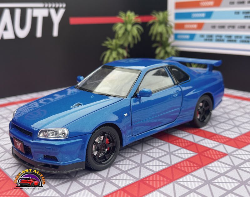 Nissan GT Skyline 1:24 Scale Diecast Collectible Model 2 2