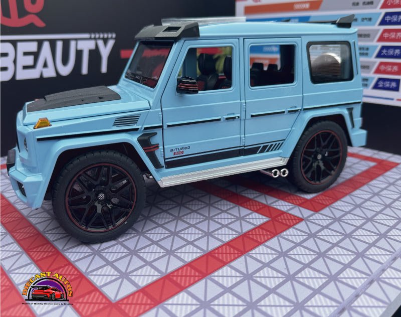 Mercedes Benz G63 Wagon Brabus 1:18 Scale Diecast Collectible Model 2 4