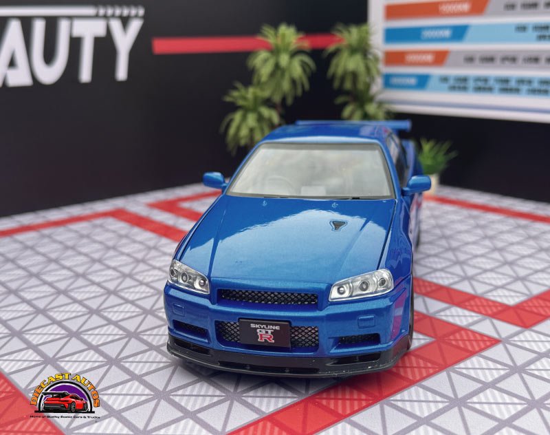 Nissan GT Skyline 1:24 Scale Diecast Collectible Model 4 2