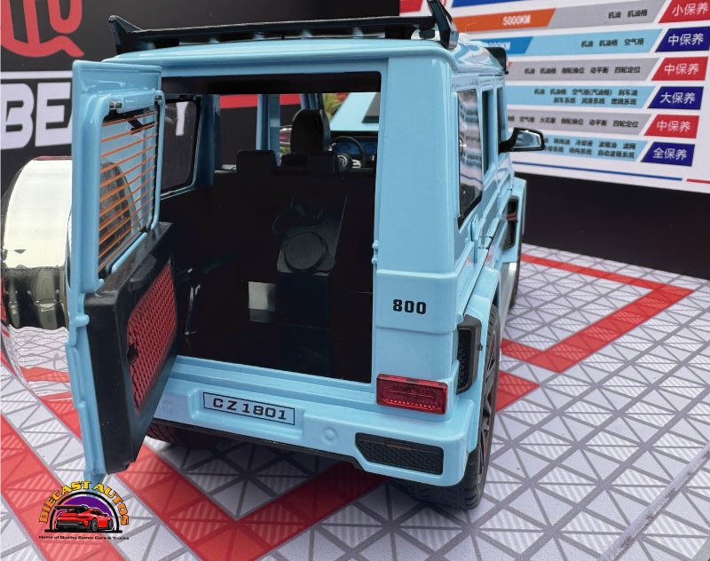 Mercedes Benz G63 Wagon Brabus 1:18 Scale Diecast Collectible Model 5 4