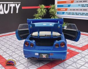 Nissan GT Skyline 1:24 Scale Diecast Collectible Model 6 1
