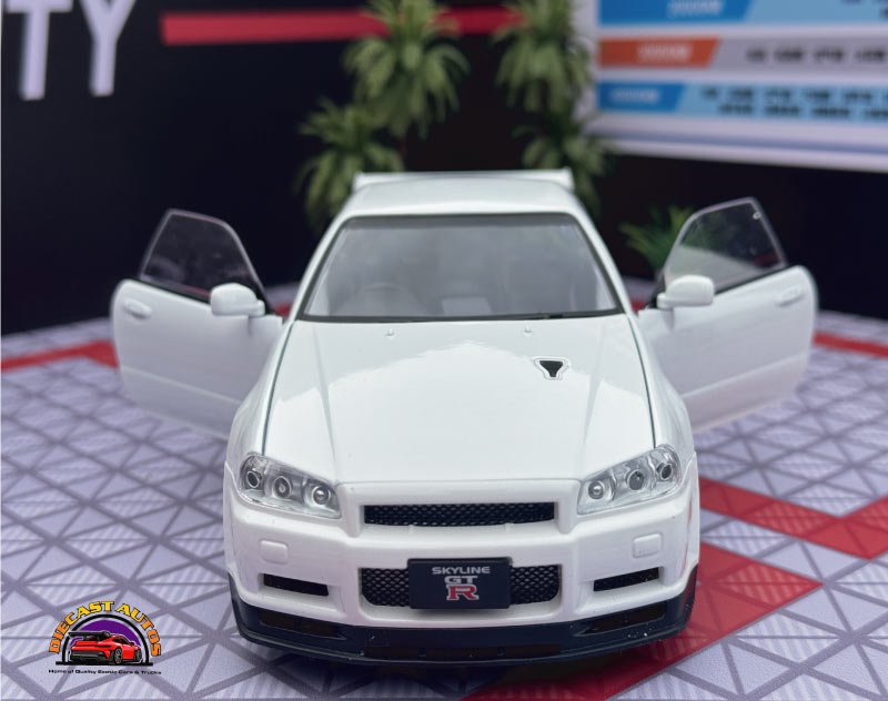 Nissan GT Skyline 1:24 Scale Diecast Collectible Model 6 2