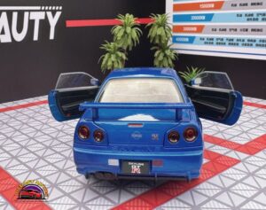 Nissan GT Skyline 1:24 Scale Diecast Collectible Model 7