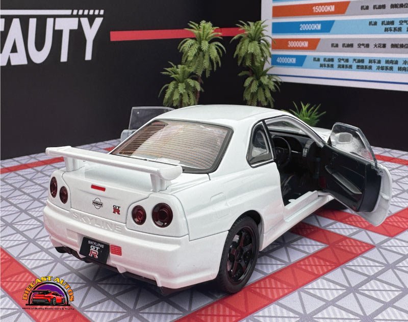 Nissan GT Skyline 1:24 Scale Diecast Collectible Model 8 2