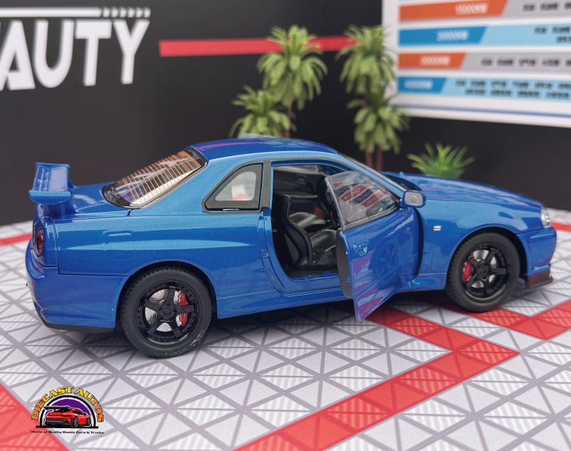 Nissan GT Skyline 1:24 Scale Diecast Collectible Model 9 1