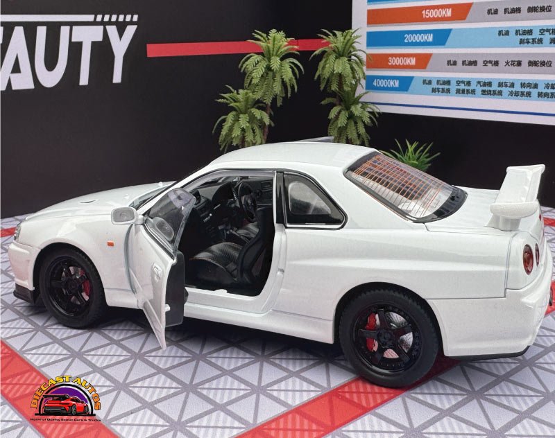 Nissan GT Skyline 1:24 Scale Diecast Collectible Model 9 2