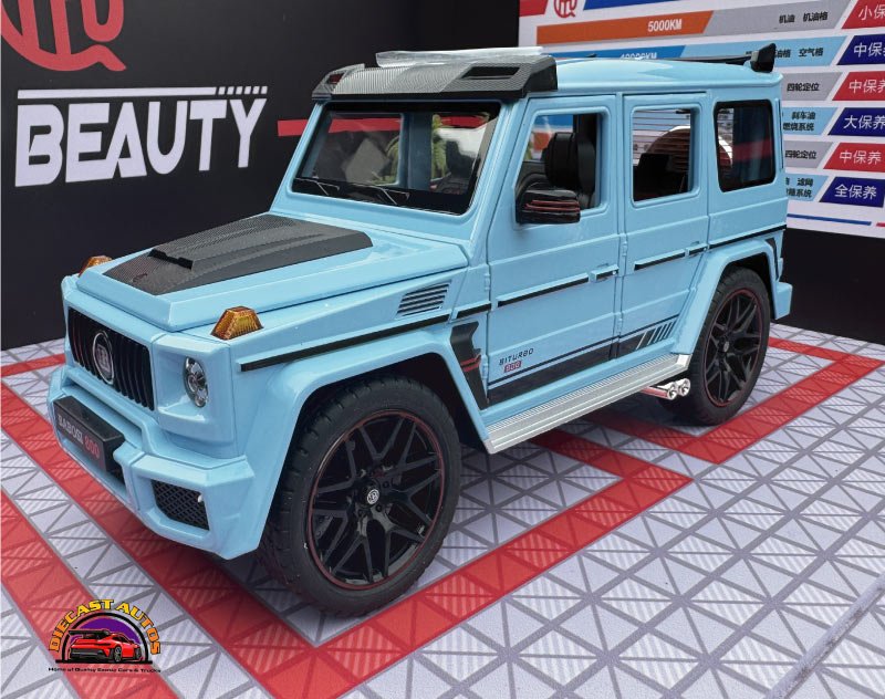 Mercedes Benz G63 Wagon Brabus 1:18 Scale Diecast Collectible Model 9 3