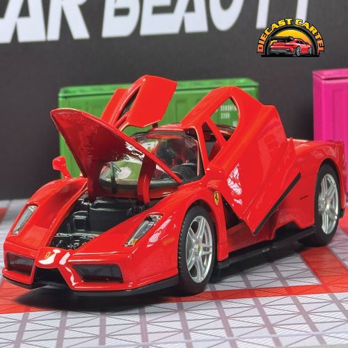 1:24 Scale Ferrari Enzo Diecast Highly Collectible Model Ferrari Enzo in Red 5
