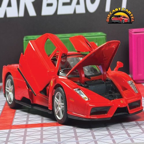 1:24 Scale Ferrari Enzo Diecast Highly Collectible Model Ferrari Enzo in Red 6