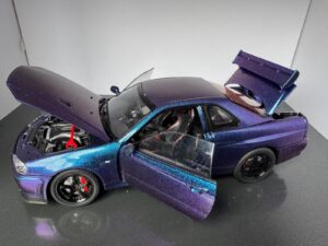 Nissan GT Skyline 1:24 Scale Diecast Collectible Model IMG 7221 scaled 1