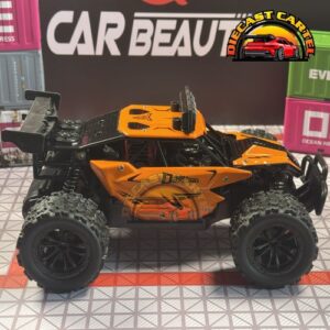 1:16 Scale High-Speed 20 Km/h RC Off Road Jeep - Enhanced Headlights, USB Rechargeable Jeep Orange 5