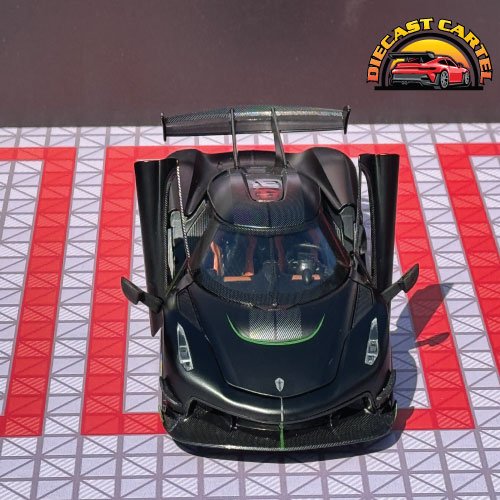 1:24 Scale Koenigsegg Jesko Highly Collectible Diecast Model Koenigsegg Matt Black 11