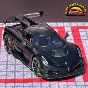 1:24 Scale Koenigsegg Jesko Highly Collectible Diecast Model Koenigsegg Matt Black 3