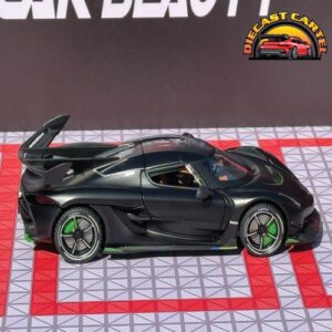 1:24 Scale Koenigsegg Jesko Highly Collectible Diecast Model Koenigsegg Matt Black 4