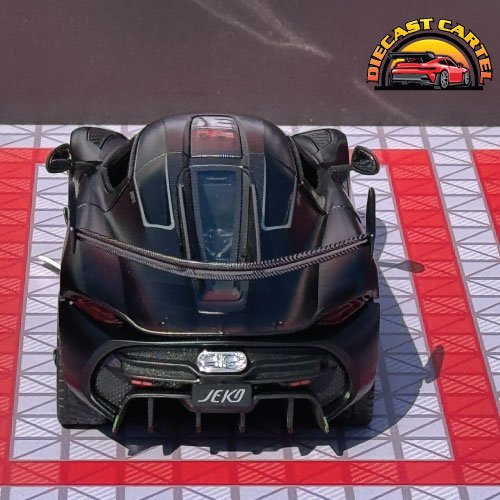 1:24 Scale Koenigsegg Jesko Highly Collectible Diecast Model Koenigsegg Matt Black 6