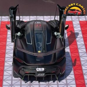 1:24 Scale Koenigsegg Jesko Highly Collectible Diecast Model Koenigsegg Matt Black 7