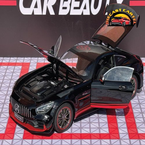 1:18 Scale Mercedes Benz AMG GTR Diecast Highly Collectible Model Mercedes AMG GTR in Black 10