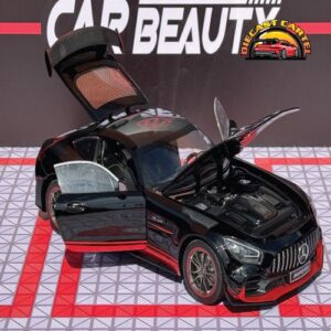 1:18 Scale Mercedes Benz AMG GTR Diecast Highly Collectible Model Mercedes AMG GTR in Black 8