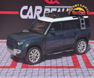 1:18 Scale Land Rover Defender 110 Blue Diecast Model SUV Collectible Display