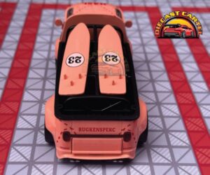 VW CAMPER NUMBER 23 PINK 6