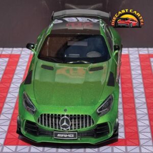 1:18 Scale Mercedes Benz AMG GTR Diecast Highly Collectible Model mercedes AMG GTR in Green