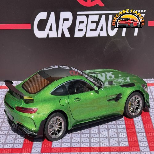 1:18 Scale Mercedes Benz AMG GTR Diecast Highly Collectible Model mercedes AMG GTR in Green 6