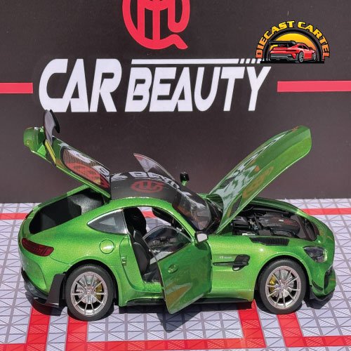 1:18 Scale Mercedes Benz AMG GTR Diecast Highly Collectible Model mercedes AMG GTR in Green 8